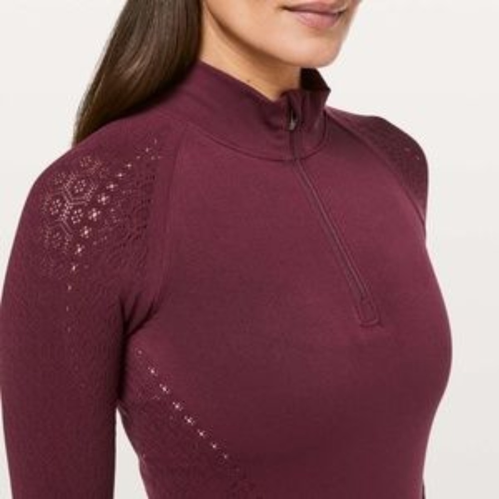 lululemon athletica Reveal 1/2 Zip Mindful Motion - Picture 7 of 8